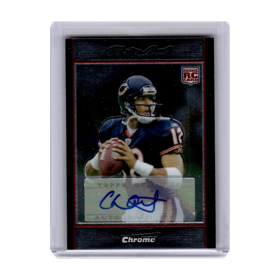 2007 Bowman Chrome Chris Leak RC Auto Bears #BC64 - Image 1 of 3
