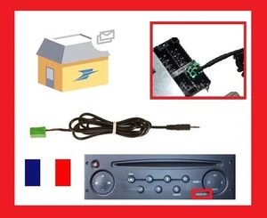 Cable Auxiliar MP3 Autoradio RENAULT UDAPTE LIST 6 Pines, Megane 2 Clio 2 - Imagen 1 de 4