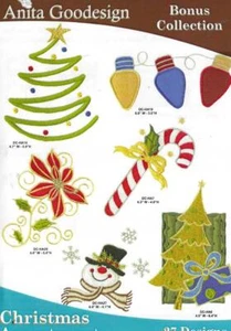 Anita Goodesign Collection Christmas Assortment PC CD embroidering design SEALED - Photo 1 sur 1