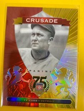 D50934 2014 Panini Hall of Fame Crusades Red #1 Ty Cobb #57/75