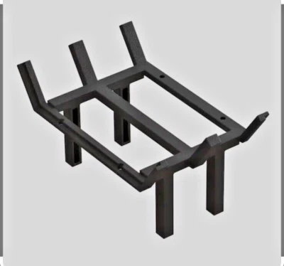 NEW Cast Iron Fireplace Grate Heavy Duty Style Selections 5/8" 7-in-3 - Image 1 of 4