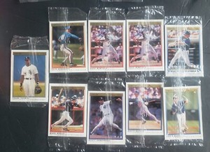 RARE 9 PACK LOT 1991 OPC O-PEE-CHEE PREMIER ALL-STAR PROMO FRANK THOMAS ROOKIE