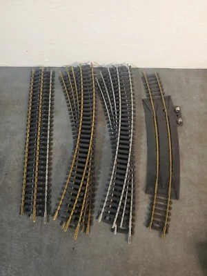 19 Piece Life-Like Train Track Lot Includes Rerailer - Image 1 of 4