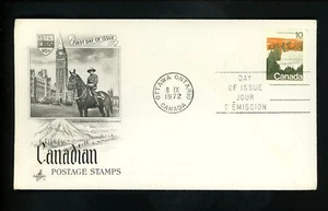 Postal History Canada FDC #594 Forest 1972 Artcraft - Picture 1 of 2