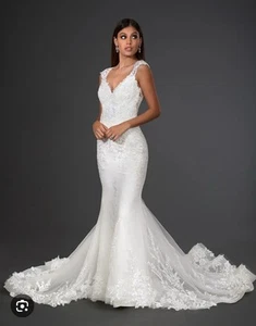 WED2BE wedding Dress Size 14. Good Condition. - Picture 1 of 4
