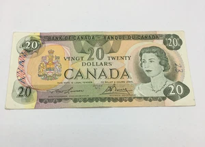 Canadian Canada Banknote Demonetized $20 Twenty Dollars QEII CN2 P96 - Picture 1 of 8