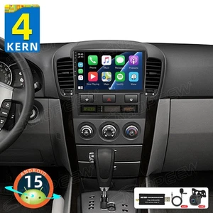DAB+ Carplay 2+64GB Android 15 Autoradio GPS Navi Wifi Für Kia Sorento 2004-2008 - Bild 1 von 16