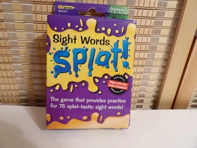 Juego Edupress Sight Words Splat, Grados K-1, 2-6 Jugadores Foto 1 de 4