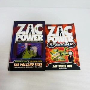 Book Bundle, Zac power - The Volcano Files-Zac wipes out - Picture 1 of 11