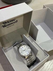 Vivienne Westwood Wallace 37mm Women's Watch Stainless Steel, Silver - Picture 1 of 1