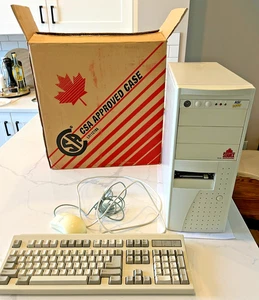 Seanix ASI 9000 AMD 486 DX2 Computer with Serial Mouse and KB - Fully Working - Zdjęcie 1 z 17