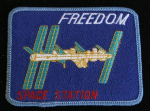 NASA INTERNATIONAL FREEDOM SPACE STATION ISS HAT PATCH SPACE US PIN UP GIFT * - Picture 1 of 24