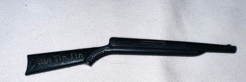 Vtg Rin Tin Tin Action Figure Gun Rifle Toy Cover