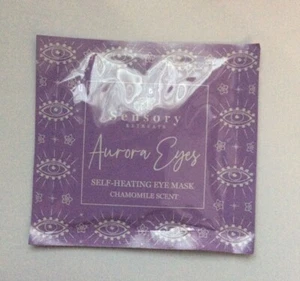 Sensory Retreats Aurora Eyes Self Heating Eye Mask Chamomile Scent (1 Mask) NEW - Picture 1 of 2