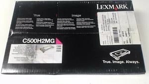 Lexmark C500H2MG Magenta Toner Cartridge C500H Genuine New OEM - Picture 1 of 2