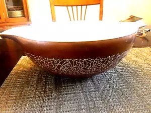 Ciotola Pyrex Vintage Marrone Forno - Ottime Condizioni - Foto 1 di 1