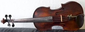 Amazing old 4/4 violin violon Geige Bratsche viola labeled: Antonio Pedrinelli - Picture 1 of 21