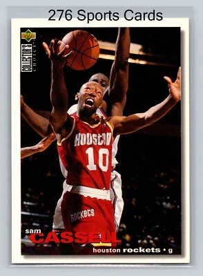 1995-96 Upper Deck Collector's Choice Basketball Sam Cassell #142 - Image 1 of 2