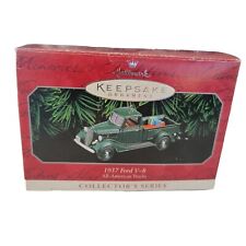 Hallmark 1998 Keepsake Christmas Ornament & Box:  1937 For V8 All American Truck