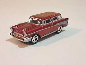 keychain '57 NOMAD Station Wagon 1957 Chevrolet Bel Air NOMAD key Chain - Foto 1 di 4