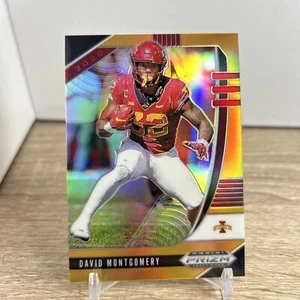 2020 Prizm Draft Picks David Montgomery #27 Prizms Neon Orange #/149 - Picture 1 of 2