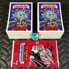 GARBAGE PAIL KIDS OH, THE HORROR-IBLE! 2018 COMPLETE 200-CARD BASE SET +WRAPPER!
