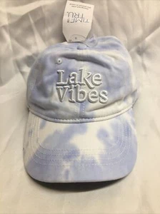 Time And Tru Lake Vibes Tie Dye, Embroidered Strapback Baseball Hat Cap, New - Picture 1 of 9