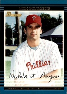 2002 BOWMAN DRAFT PICKS & PROSPECTS - RC #BDP24 NICK BOURGEOIS PHILADELPHIA