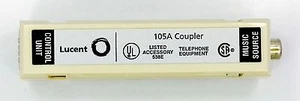 Acoplador de música en espera Lucent AT&T Avaya Partner 105A - Imagen 1 de 2