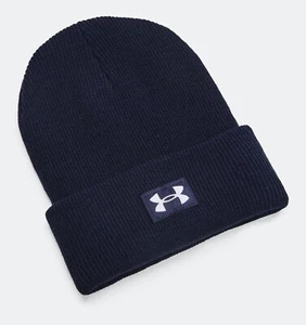 Gorro Under Armour para mujer azul marino Around Town Cuff nuevo con etiquetas - Imagen 1 de 3