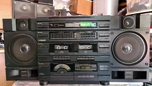 SHARP Vintage Hi Fi CD Cassette Vinyl Record Boom Box System Turntable 950CDA - Picture 1 of 12