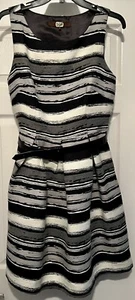 Anthropologie Eva Franco Women’s Belted Dress Size 8 Pre-Owned Great Condition - Picture 1 of 5