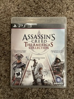 Assassin's Creed The America's Collection (PlayStation 3 PS3) 2014, Complete - Image 1 of 4