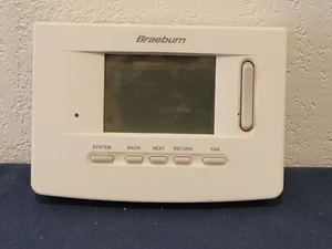 BRAEBURN 3020 Thermostat 1H/1C w/ 3" Display - UNTESTED - Picture 1 of 2