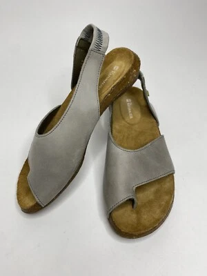 Sandalias para mujer El Naturalista ND74 Wakataua de cuero con tira trasera talla 37 (US6) NUEVAS Foto 1 de 4