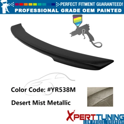 Fits 06-07 Honda Accord OE Style Rear Trunk Spoiler ABS Desert Mist Metallic Foto 1 de 3