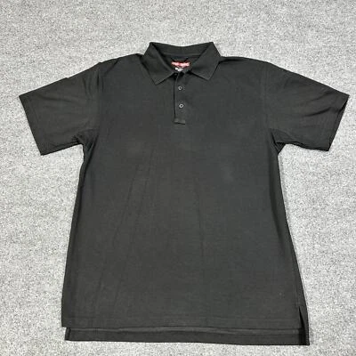 Camisa polo de golf Tru-Spec para hombre talla XL negra lisa manga corta Foto 1 de 4