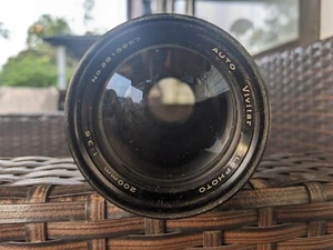 Vintage Vivitar Auto Tele 200MM 1:3.5 Objektiv, Nr. 2815957 SIEHE FOTOS - Bild 1 von 7