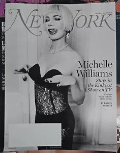 NEW YORK MAGAZINE-MARCH 24-APRIL 6, 2025-MICHELLE WILLIAMS-Brand New - Picture 1 of 1