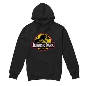 Jurassic Park Mens Hoodie Classic Pullover Jumper Hooded S-2XL Official - Picture 1 of 4