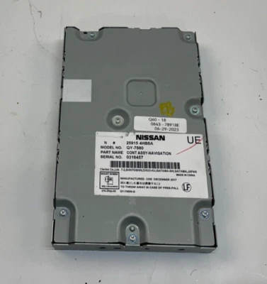 MÓDULO DE CONTROL GPS INFINITI Q50 Q60 Q70L QX50 NAVEGACIÓN ASISTENCIA AL CONDUCTOR # 78918E Foto 1 de 4