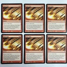 6 X Stone Rain, Champions of Kamigawa, Magic the Gathering, MTG, NM