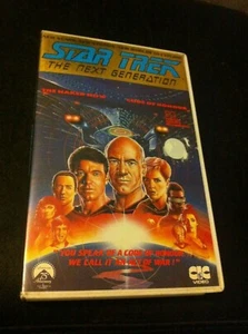 Star Trek The Next Generation VHS ex-rental CIC video Naked Now Code of Honour - Picture 1 of 3