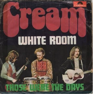 CREAM/ ERIC CLAPTON White Room 1968 or. GERMANY single VG++ condition - Imagen 1 de 1
