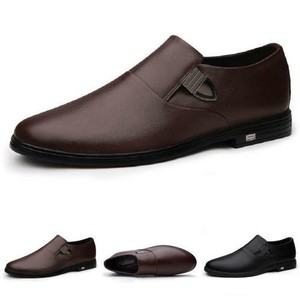 Mens Pumps Slip on Loafers Breathable Soft Faux Leather Business Leisure Shoes L