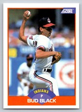 1989  Score #404 Bud Black Cleveland Indians