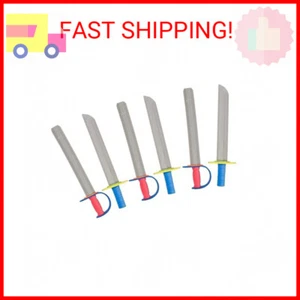 Trademark Innovations Foam Prince & Pirate Sword Toys - Fake Toy Foam Sword (Pac - Picture 1 of 1