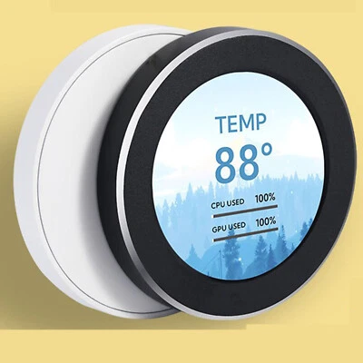 2.1" Secondary Screen Ips Round Screen Water-Cooled Case Built-In Screen Monitor - Image 1 of 4