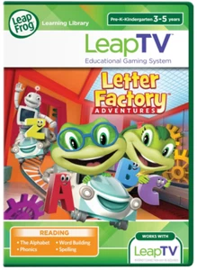 LeapFrog LeapTV Letter Factory Adventures Educational, Active Video Game - Picture 1 of 1