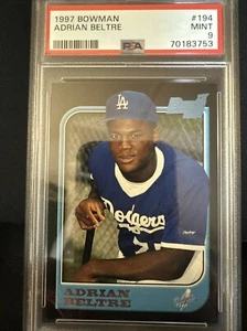 Bowman Adrian Beltre Rookie 1997. Hall Of Fame Klasse 2024, erster Wahlgang - Bild 1 von 4